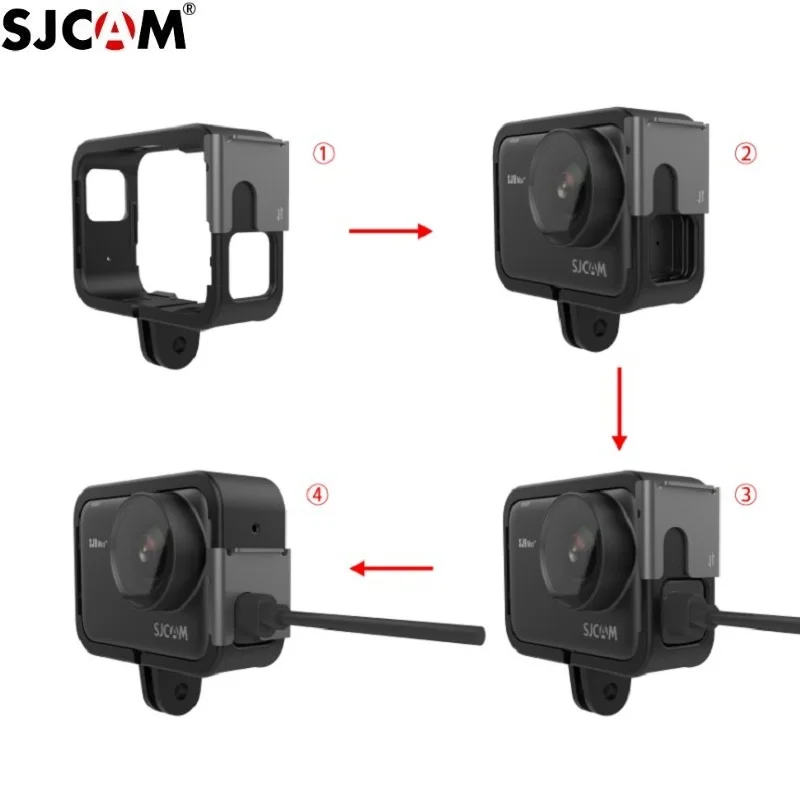 SJCAM SJ9 Strike защитная рамка Защита границы/чехол/держатель шлема Крепление для SJCAM SJ9 Max аксессуары для экшн-камеры