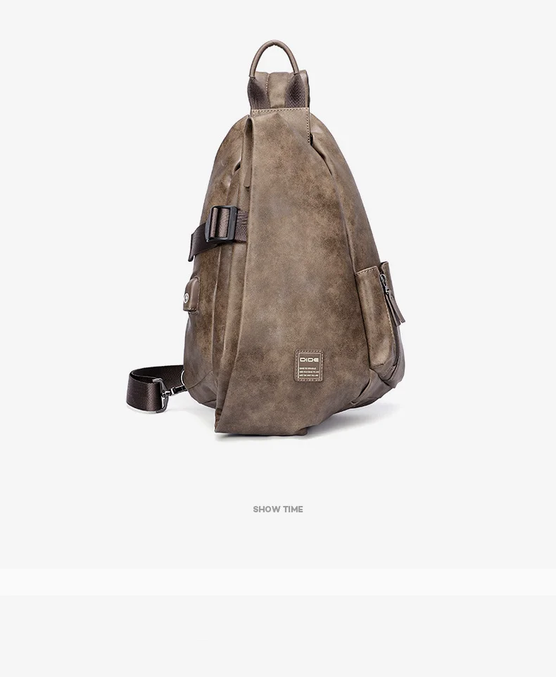 DIDE сумка-мессенджер сумка для ноутбука usb зарядка Мужская нагрудная сумка для 12 дюймов ipad сумки через плечо зарядка через usb дорожная сумка