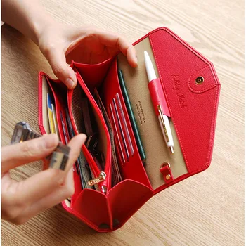

Multi-functional Passport Bag Wallet Envelope Wallet Mobile Phone Bag WOMEN'S Handbag