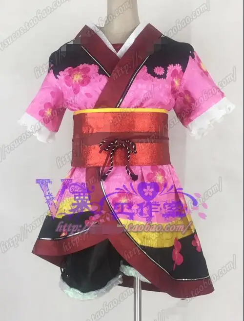 Японское аниме Love Live! Sunshine Kurosawa платье Dia сегодня Косплей Костюм на заказ Печать кимоно