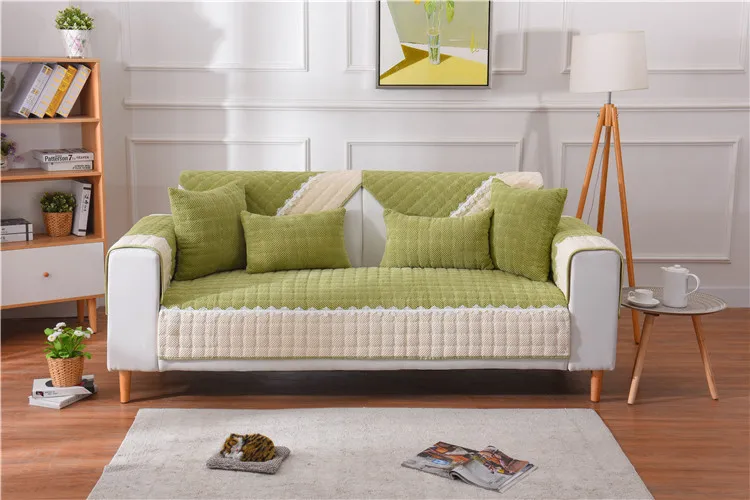 Современный плед плюшевый чехол для дивана зимние секционные диванные чехлы для гостиной forros para muebles de sala Декор DW225