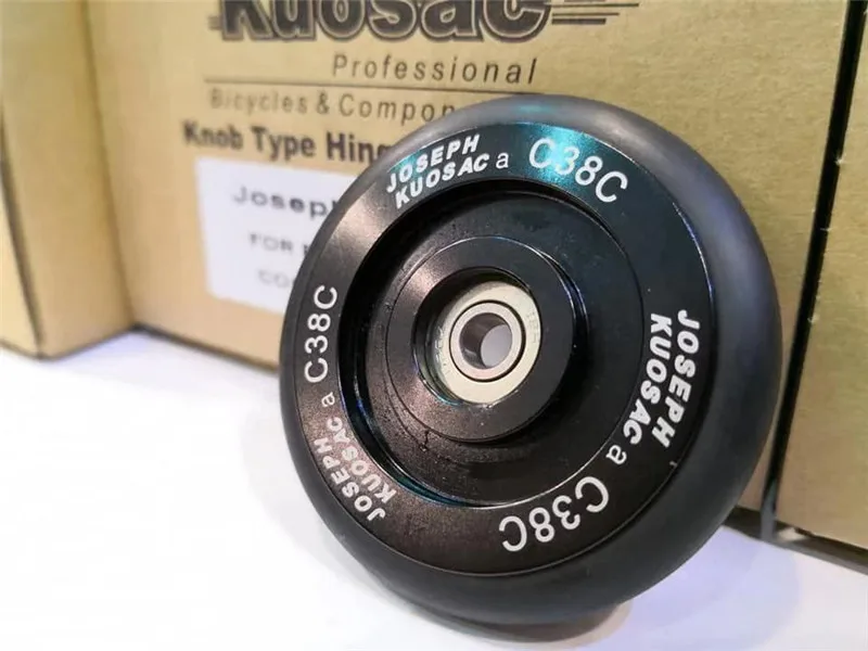 1 Pair Easywheel for brompton Folding Bike Wheel 60mm C38C AL6061 CNC bike wheelset