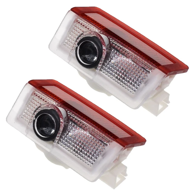 2Pcs Projecteur Porte de Voiture pour Mercedes Lumière de