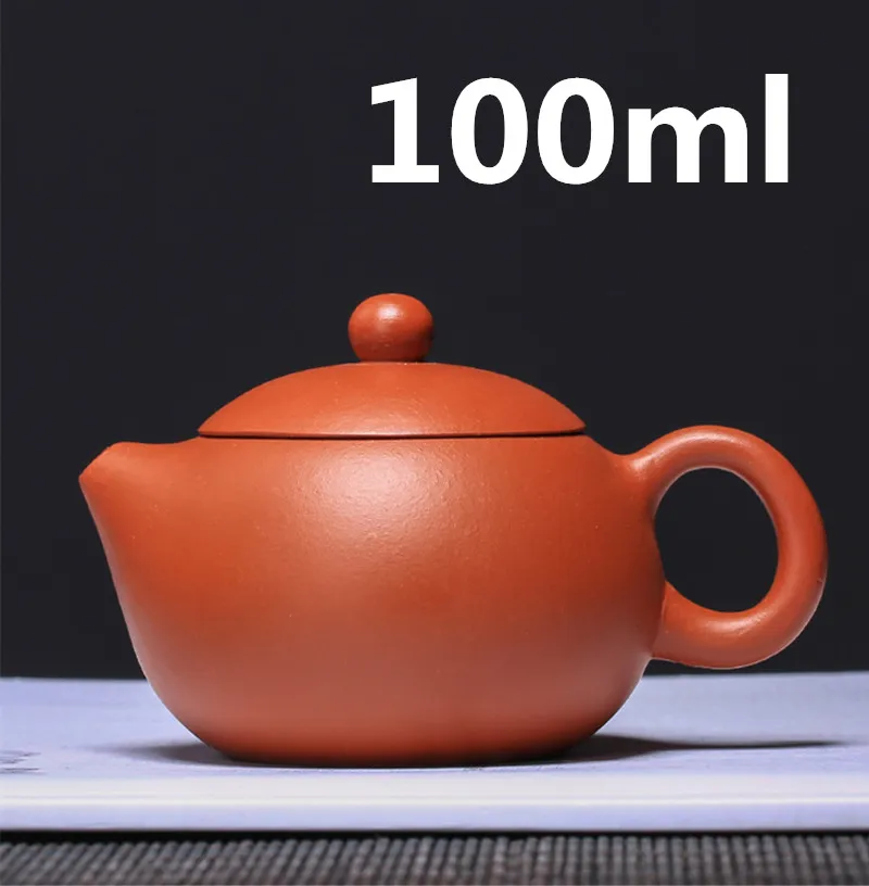 

Teapot Yixing Zisha Clay Chinese Handmade Tea Pot Gongfu Tea Set 100ml High Quality New Design Safe Packaging With Gift Box