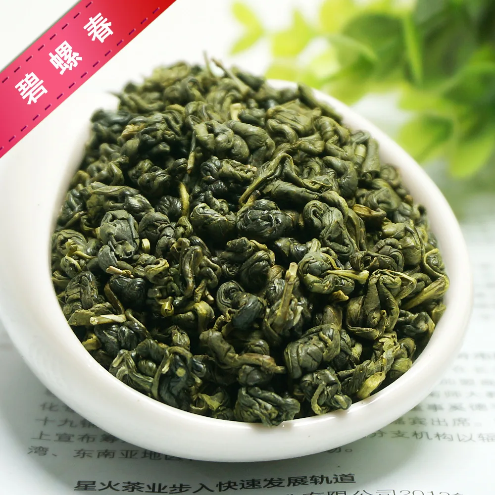 

2019 China Bi-luo-chun Green Tea Organic New Early Spring Tea for weight loss Green Food Health Care