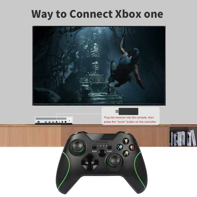 2,4G беспроводной игровой контроллер геймпад джойстик комплект для Xbox One PS3 ПК Android
