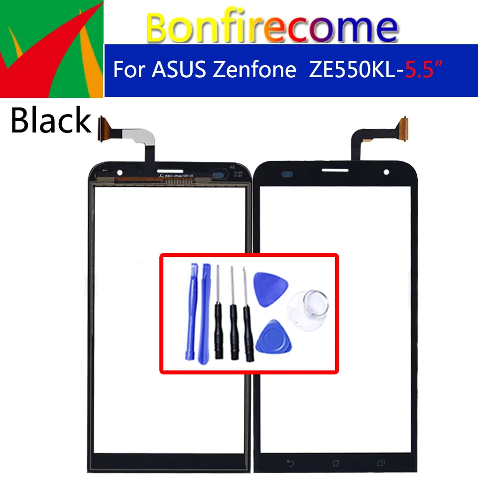 Сенсорный экран для ASUS Zenfone 2 Laser ZE550KL дигитайзер сенсорного экрана стеклянная