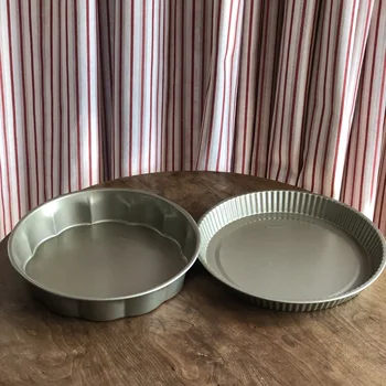 

11 Inch Non-stick Pie Pan Pizza Pan Carbon Steel Bakeware Cake Tool