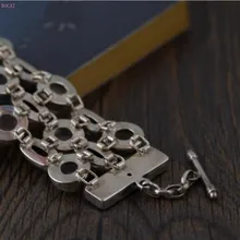 Серебро 925 женские браслеты для женщин Тайское Серебро S925 Стерлинговое серебро ювелирные изделия женские изысканные часы браслеты Новинка