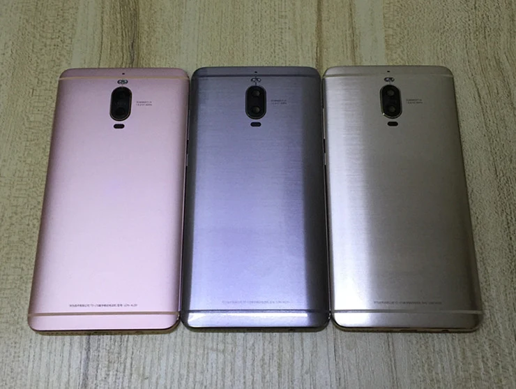 Отпечаток пальца Senor металлический задний корпус для Huawei mate 9/mate 9 Pro задняя крышка корпус батарейного отсека с объективом+ боковые кнопки