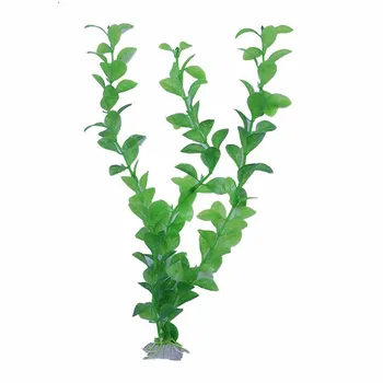 

Artificial Plant Green Water Plastic Deco Aquarium 20to28cm