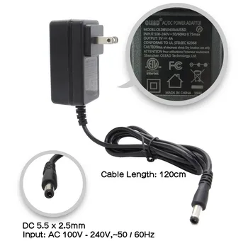 

Raspberry Pi EU / US Power Supply DC 5V 4A Power Adapter For Raspberry Pi X820/X825 SATA HDD/SSD Expansion Board