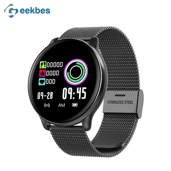 

Geekbes WR27 Smartwatch Heart Rate Blood Pressure Sleep Monitor Smart Watch IP68 Waterproof Message Reminder Fitness Tracker