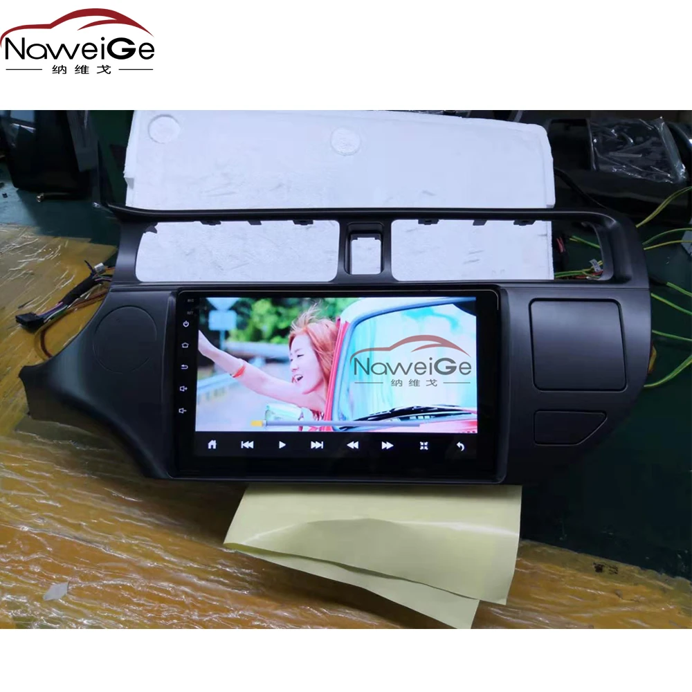 NaweiGe 9 дюймов Автомобильный dvd-плеер на основе Android для Kia Rio 2012- автомобильный аудио стерео для Kia Rio gps навигация автомобильная развлекательная система