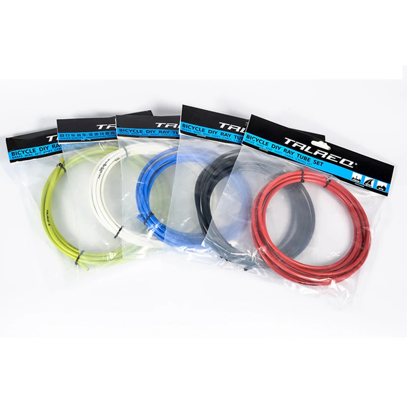 Cable De Frein Vélo, 10 Pièces 2M Cable Frein Velo VTT,Convient Aux