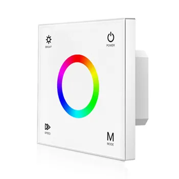 

3CH*4A 12-24VDC CV RGB Touch Panel Controller T3 High Sensitive RGB Touch Color Ring Panel Controller for RGB LED strip