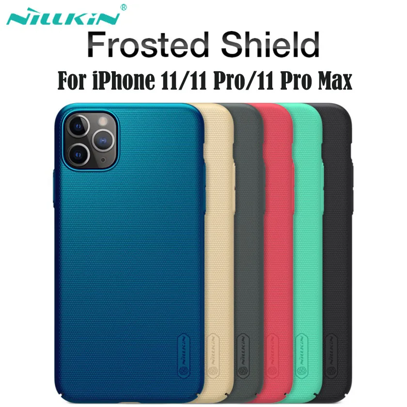 Чехол Nillkin для iPhone 11 Pro Max суперматовый жесткий защитный чехол телефона из