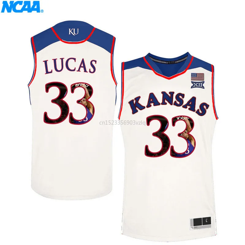 Новое поступление высокое качество Kansas Jayhawks Mason III#0 Young#21 футболка колледжа Джерси S-XXXL