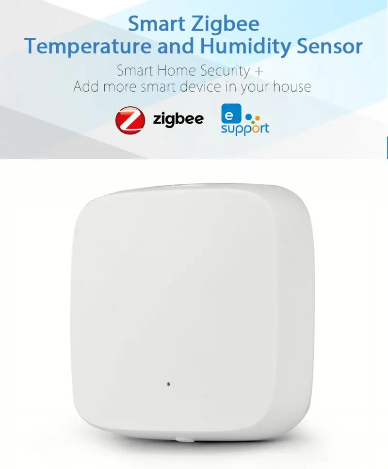 Датчик температуры и влажности Zigbee EWelink умный детектор с дистанционным