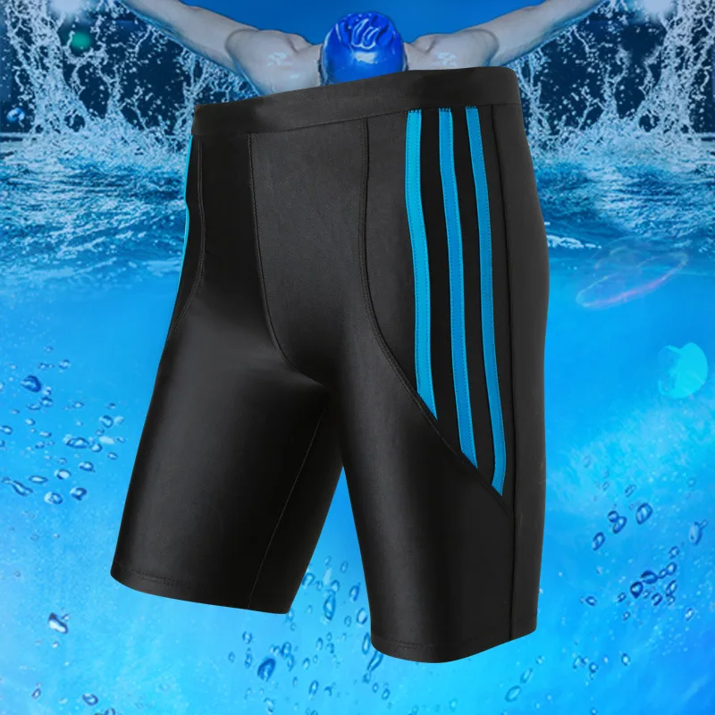 

2020Hot Selling MEN'S Swimming Trunks Sports Fitness Large Size MEN'S Swimming Trunks Good Fabric Short Swimming Trunks