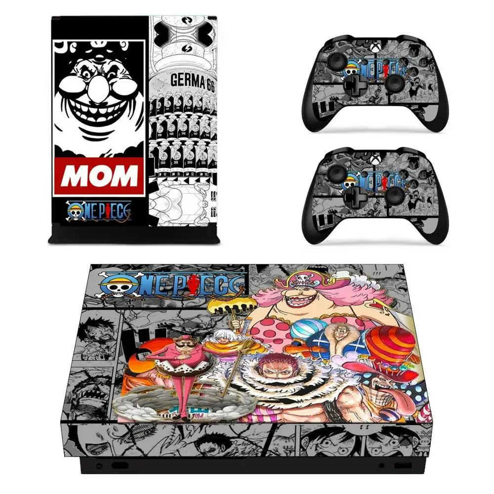 YSX1X1470 One piece наклейка s для Xbox One X наклейка на кожу наклейки Pegatinas Adesivo для Xbox one X консоли пульта дистанционного управления скины - Цвет: YSX1X1470