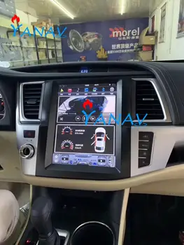 

12.1 inch car GPS Radio GPS navigation for-Toyota Highlander 2015+ multimedia player vertical screen Android Vertical Screen