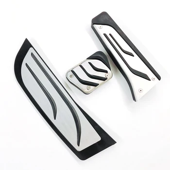 

No Drilling Car Gas Brake Pedal Foot Brake Accelerator Pedals For BMW 3 Series E46 E87 E90 E91 E92 E93 M3 AT MT Stainless Steel
