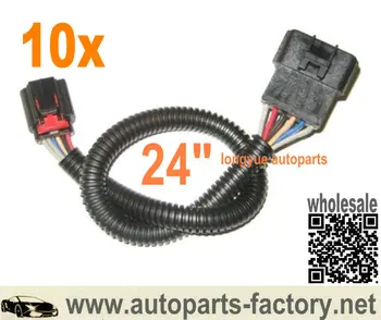 

longyue 10pcs MAF Sensor Adapter Harness for 1996-2004 Ford 2005+