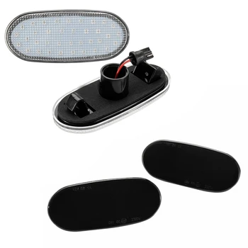 

6Pcs 36LED Side Repeater Lamp Side Marker Lights 12V Turn Signal Light Panel Lamp for Crafter 2006, Benz Sprinter W906