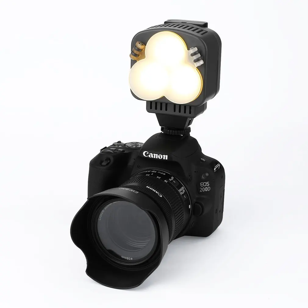 ZF-T3 9 Вт DC7-9V вспышка для камеры видео светодиодный светильник для фото заполняющий светильник лампа светильник ing для большинства видеокамер DSLR