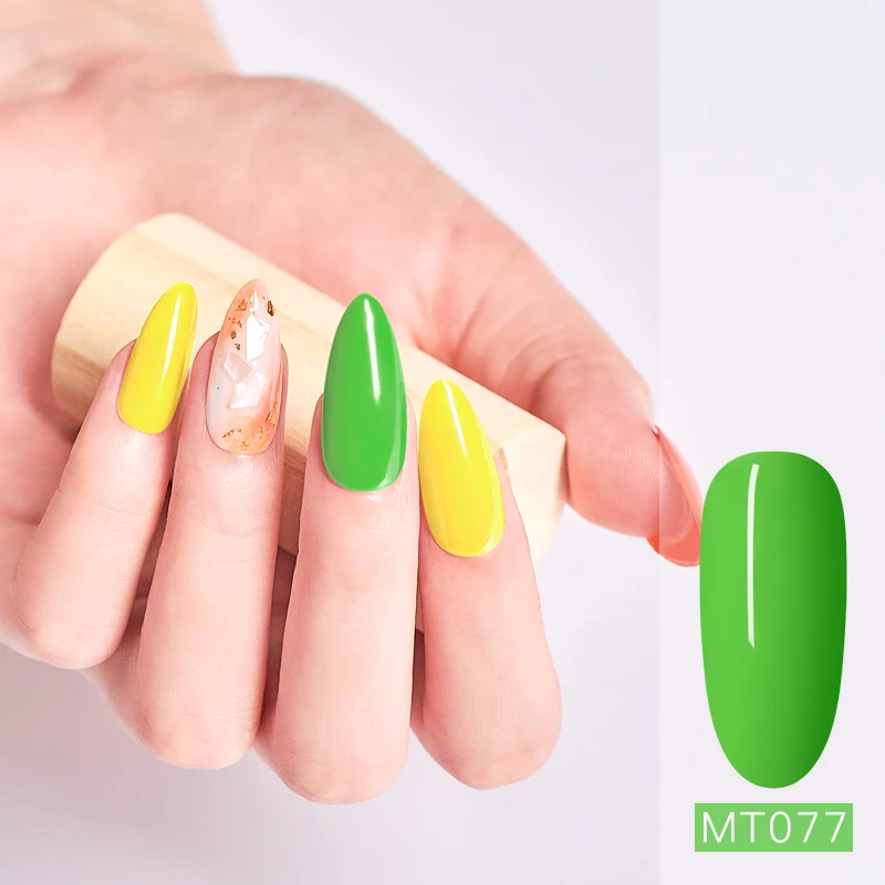 Mtssii светильник желтый зеленый цвета серия Гель-лак для ногтей замачиваемый маникюрный лак УФ светодиодный лак для ногтей