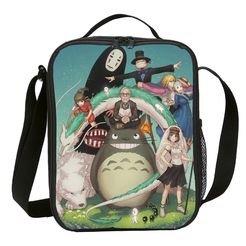 Totoro сумка для обеда для женщин девочек детей термоизолированная сумка для обедов Tote еда мешок для пикника бутылки молока мешок тепловой мешок - Цвет: DODIB4076710-S367