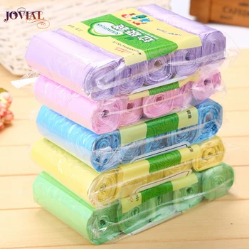 

100 pcs Garbage Bags Kitchen Rubbish Bag Holder New Material Dispenser High Quality Storage Black Disposable Trash Point Goods