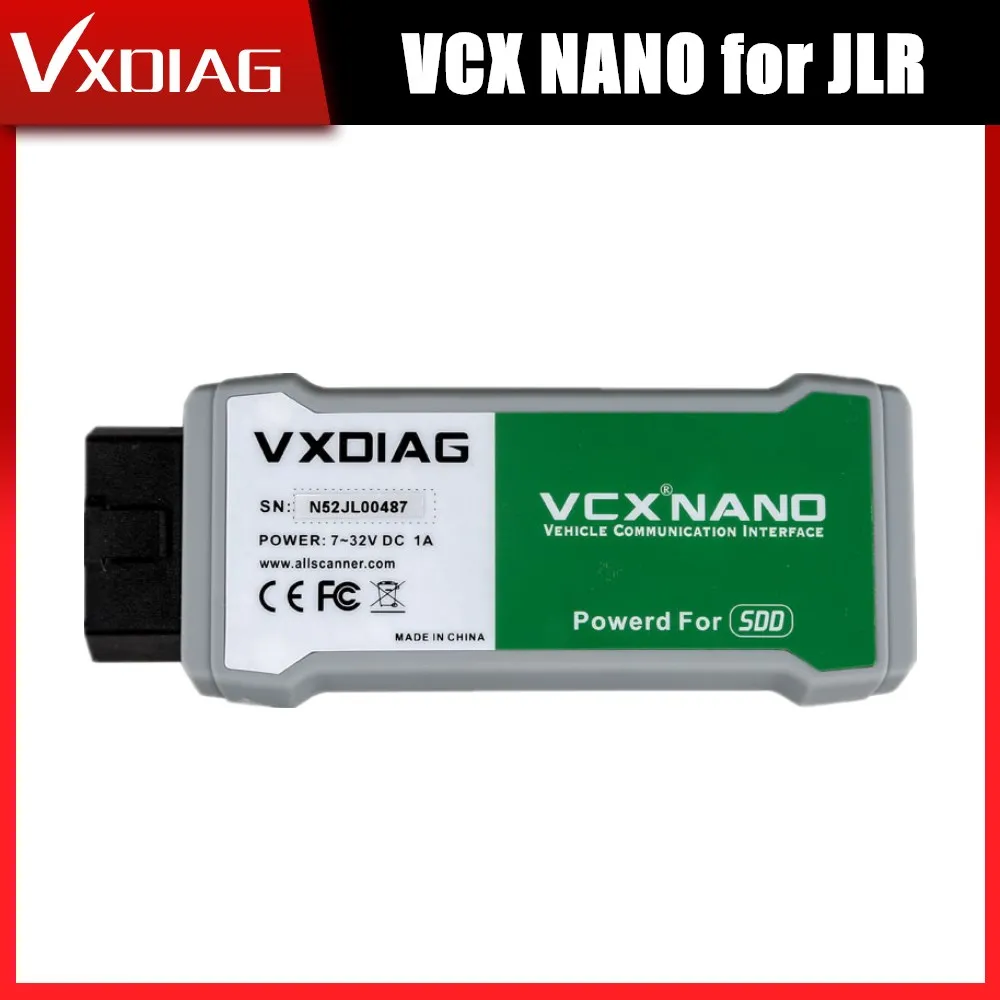 VXDIAG VCX NANO для Land Rover и Jaguar программное обеспечение SDD V154 автономная Инженерная