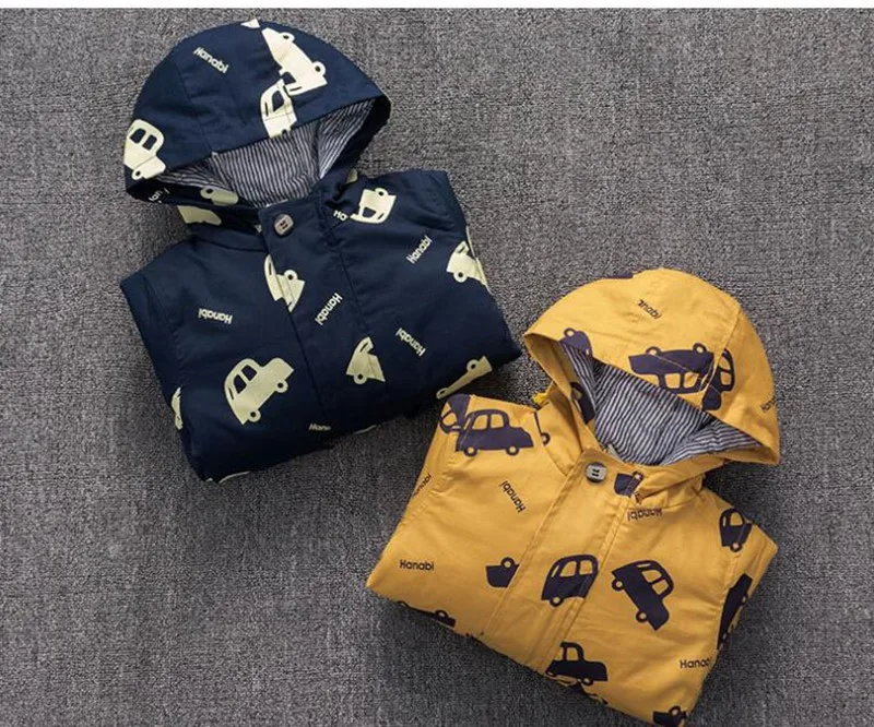 CROAL CHERIE Warm Winter Jacket Coat Baby Boys Parka Cute Car Kids Jacket Hood Winter Children Jacket Fall Toddler Outerwear (13)