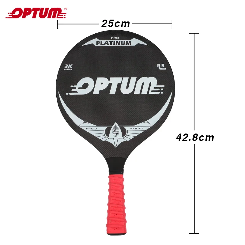 1 шт. OPTUM 3K из углеродного волокна, профессиональный маткот, весло, пляжный теннис, игра Pro Kadima, весло с чехлом