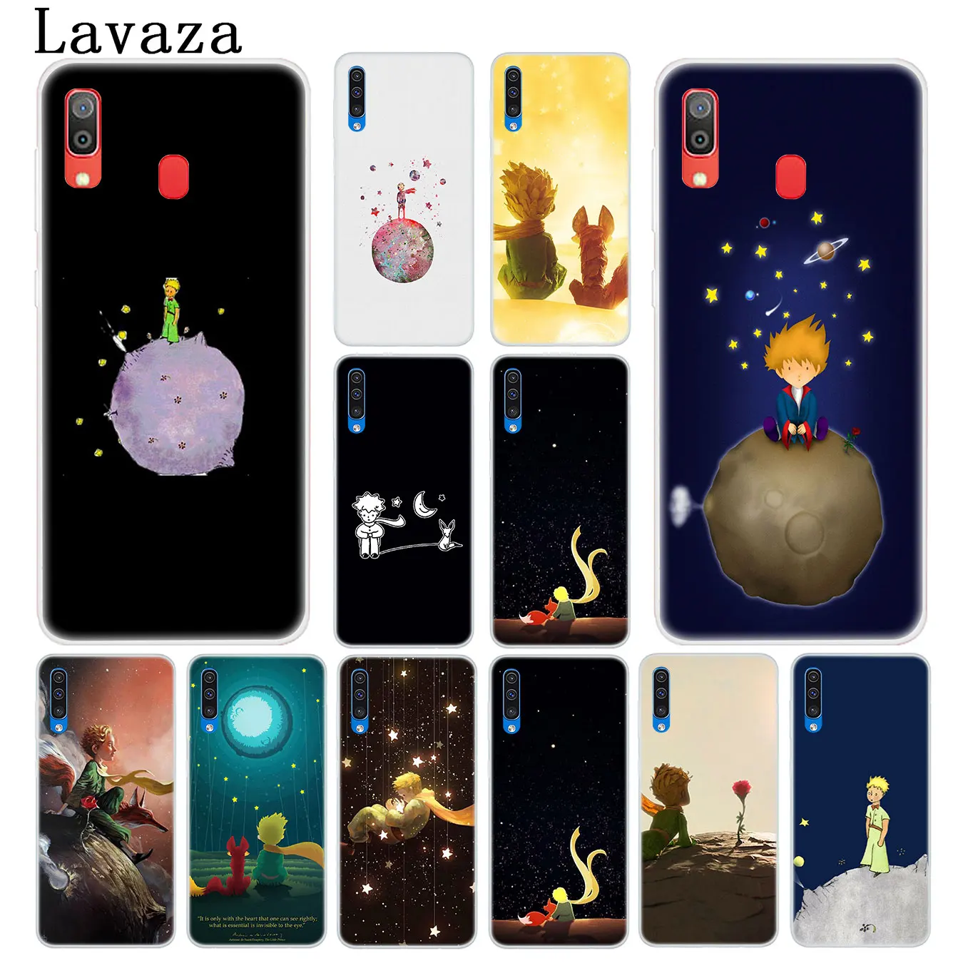Lavaza The Little Prince Hard Transparent Phone Case for Samsung Galaxy A20E M40 M30 M20 M10 A10 A20 A30 A40 A50 A60 A70 S Cover | Мобильные