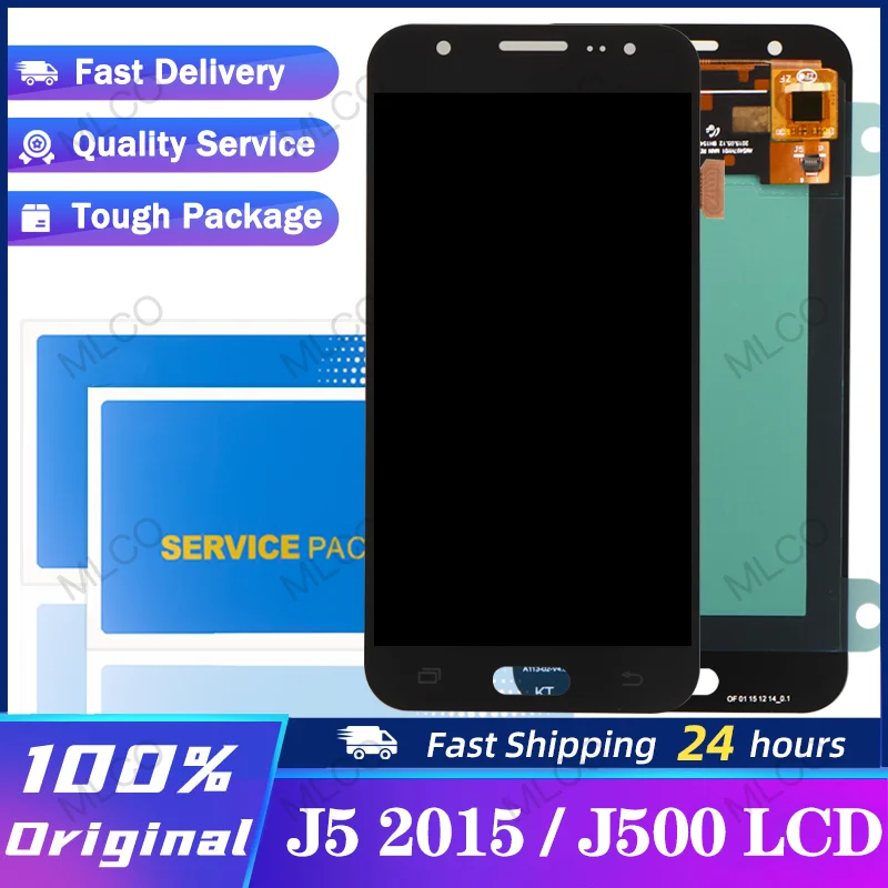 Original 5.0'' for Samsung Galaxy J5 2105 Display J500 J500FN J500M J500H LCD Touch Screen Digitizer Assembly Repair Parts |