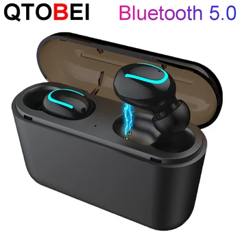 

Bluetooth 5.0 Earphones TWS Wireless Headphones Blutooth Earphone Handsfree Headphone Sports Earbuds Gaming Headset Phone PK HBQ