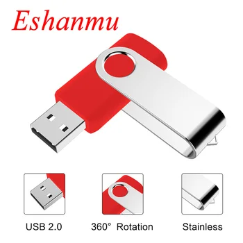 

Colorful Swivel Usb Flash Drive Classical Fashion Memory Stick U Disk 128MB -128GB Hot Customized Laser Logo USB (OVER 10PCS)