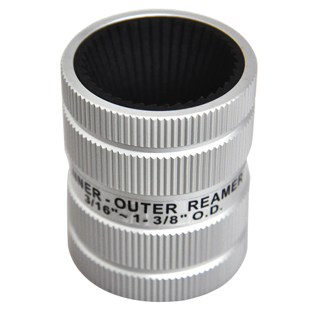 

Non Slip Pipe Reamer Deburring Tool Internal External Tube Stainless Steel Professional Cutter Chamfering Durable Heavy Duty