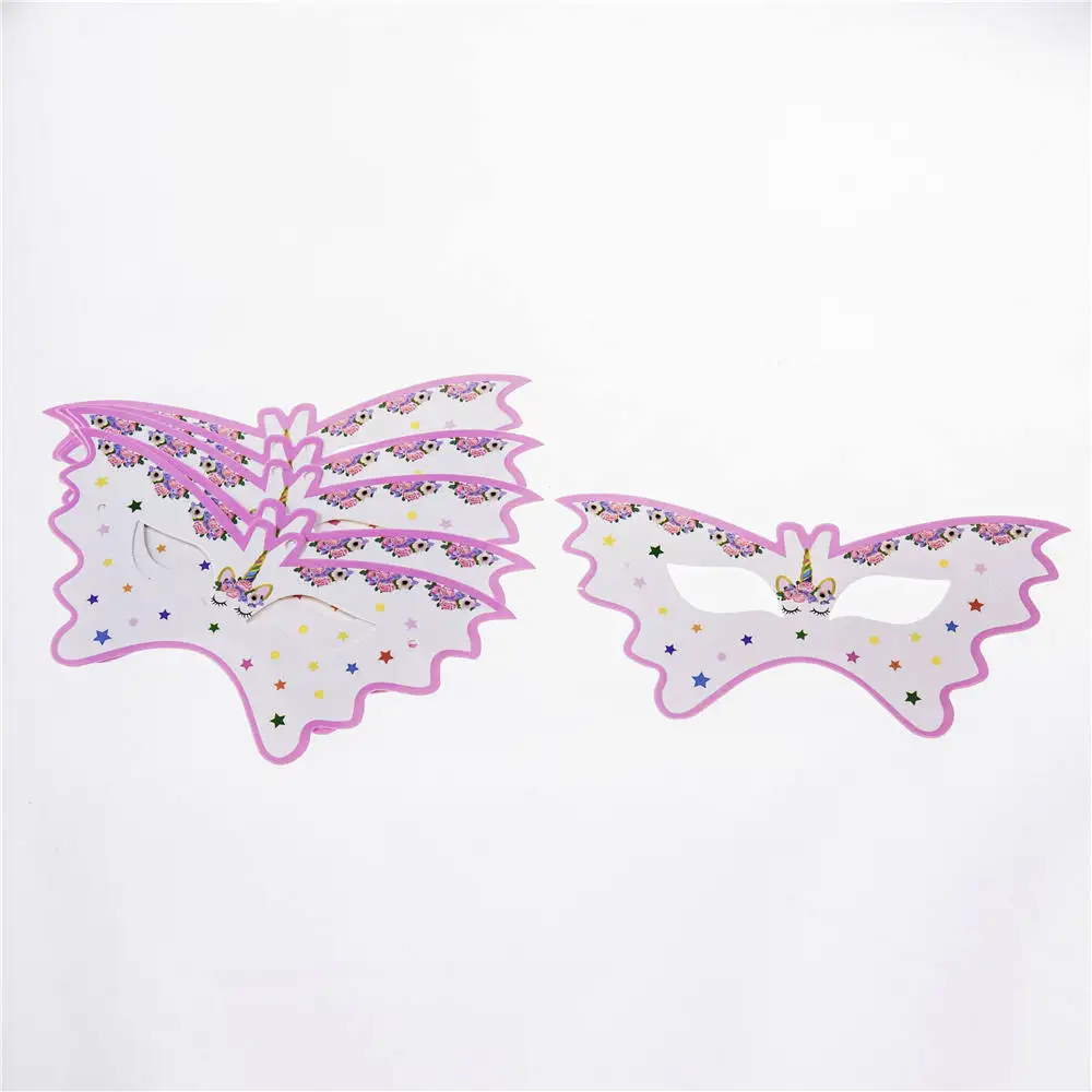 

Party dress up unicorn theme party cartoon mask theme party party supplies unicorn eye patch