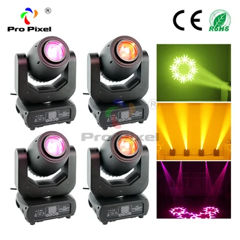 

4pcs 150W Moving Beam Head Stage Light DMX Dj Light Led Moving Head Light Beam Christmas Lights For Disco