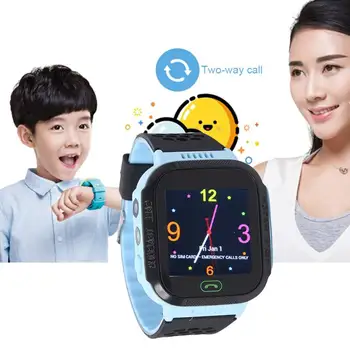 

Q528 Kids Smart Watch GPS AGPS LBS Location Tracker Smart Wrist Wear Watch SOS Call w/Flashlight Baby Montessori Electronic Toys