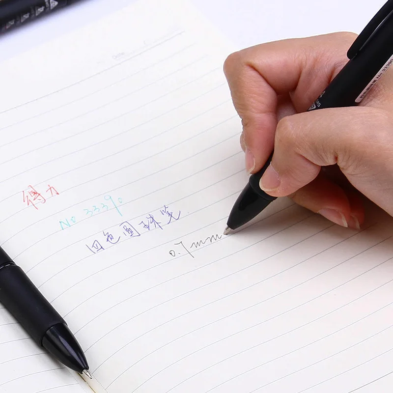 4 Color Pen Retractable Ballpoint Pens Multifunction Pen For Marker Writing Stationery