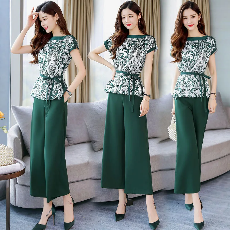 

Korean-style Trend Versitile Fashion Casual Slim Fit Slimming Elegant Solid Color 2019 New Style Short Sleeve Mid-length