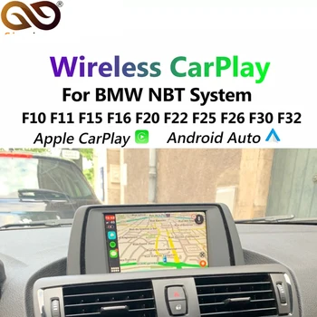 

Wireless Carplay Android auto interface box For BMW F01 F10 F12 F15 F16 F20 F22 F25 F26 F30 F32 F48 NBT System MuItimedia IOS