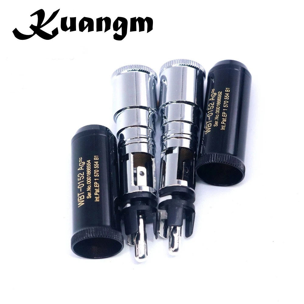 Kuangm  0152AG   HIFI DIY ǹ    RCA ÷ Ŀ ,  RCA Ŀ ̺ ڵ