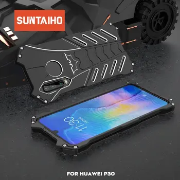 

Suntaiho Shockproof Armor Bumper Case For Huawei P30 Pro Silicon Cover For Huawei P30 P20 Pro P30 lite P10 Mate 10 20 Pro Case