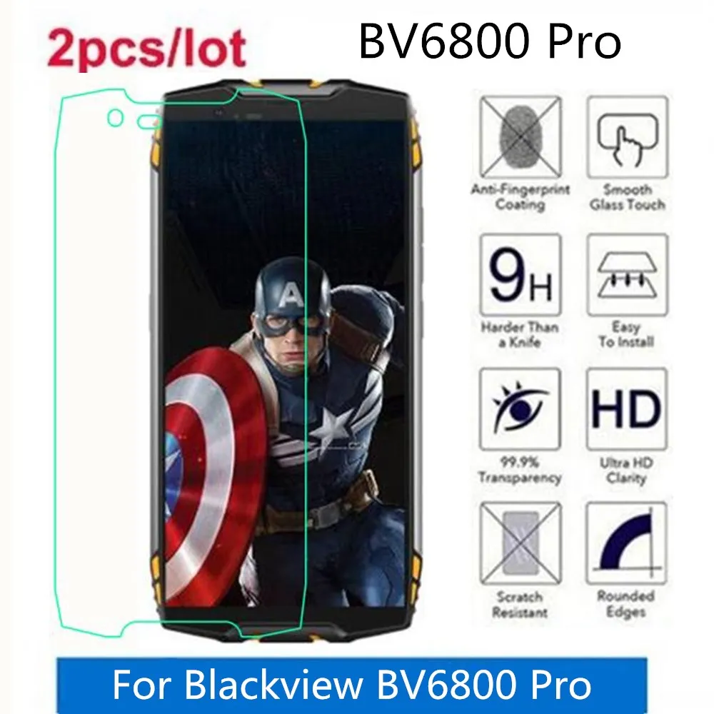 Закаленное стекло для Blackview BV6800 pro 9H 2.5D Премиум Защитная пленка экрана